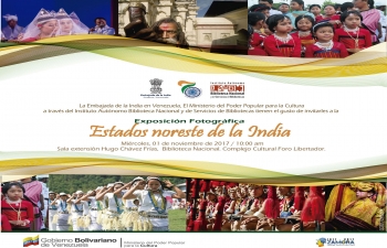 Exposición fotográfica de los Estados del Noreste de la India.